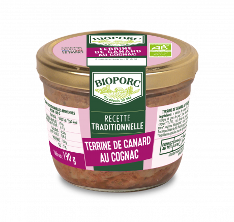Terrine de canard au cognac