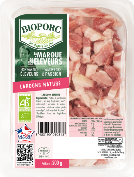 Lardons Natures 200g