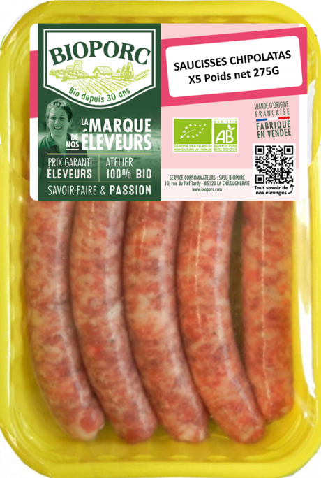 Chipolatas Nature x5