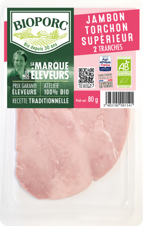 Jambon supérieur au torchon DD x2 tr