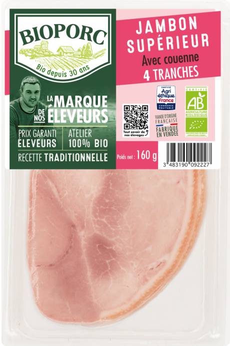 Jambon supérieur AC x4 tr