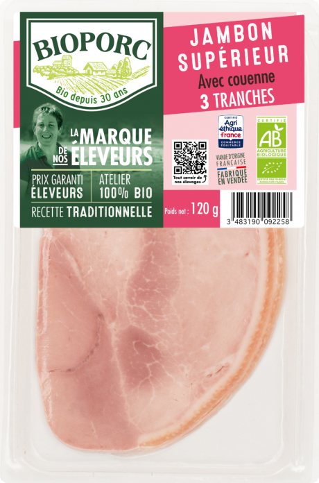 Jambon supérieur AC x3 tr