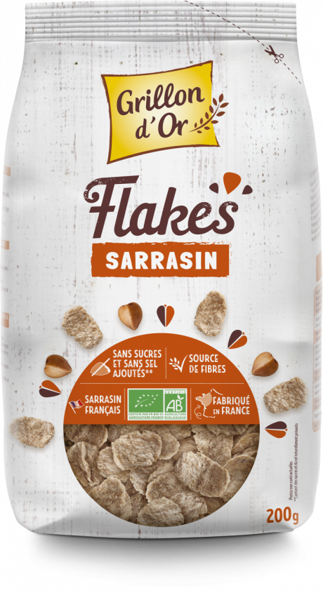 Flakes de sarrasin 200g GO AB