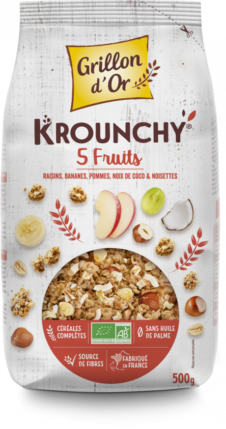 Krounchy 5 fruits 500g GO AB