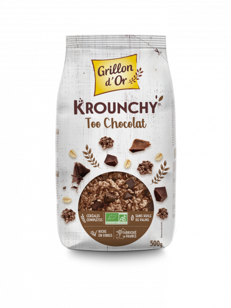 Krounchy too chocolat 500g GO AB
