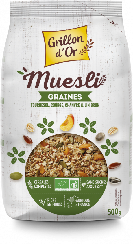 Muesli graines 500g GO AB