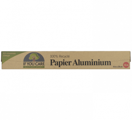 Papier aluminium 100% recycle