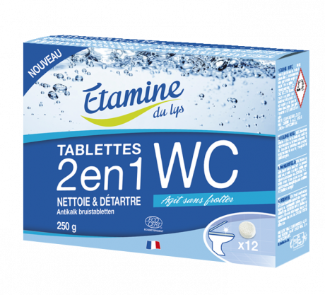 Tablettes wc 2 en 1