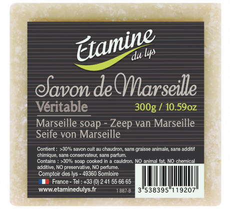 Savon de marseille beige