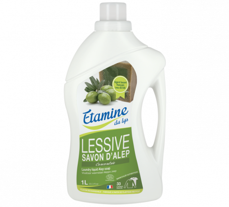 Lessive concentree au savon d'alep