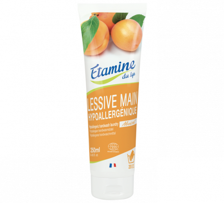 Lessive main hypoallergenique abricot