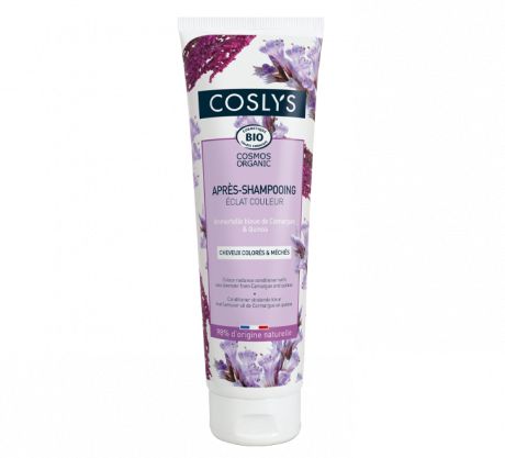 Apres-shampooing eclat couleur cheveux colorés et méchés