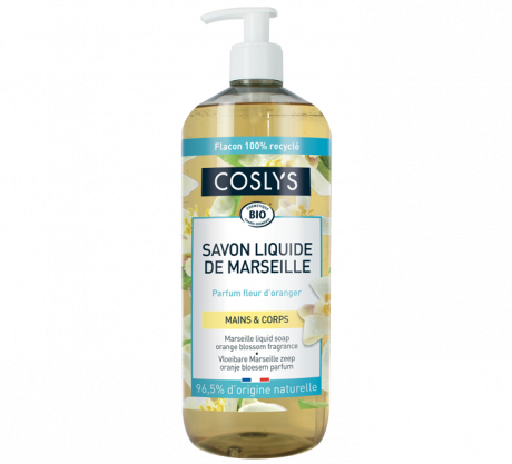 Savon liquide marseille fleur d'oranger