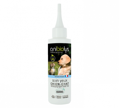 Soin des yeux chien-chat