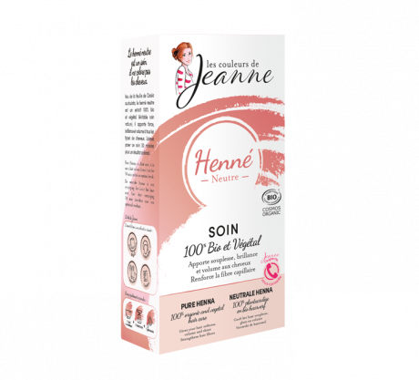 Soin 100% bio & vegetal - henné neutre