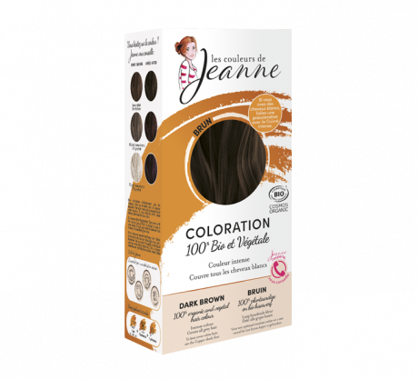 Coloration 100% bio & vegetale - brun