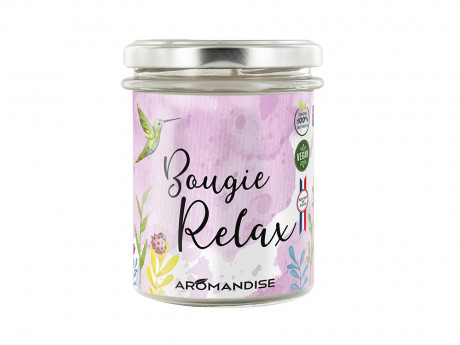 Bougie d'ambiance relax