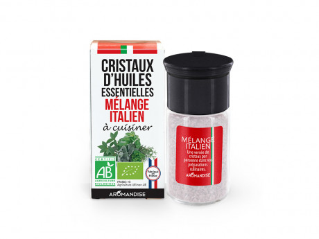 Cristaux d'huiles essentielles melange italien