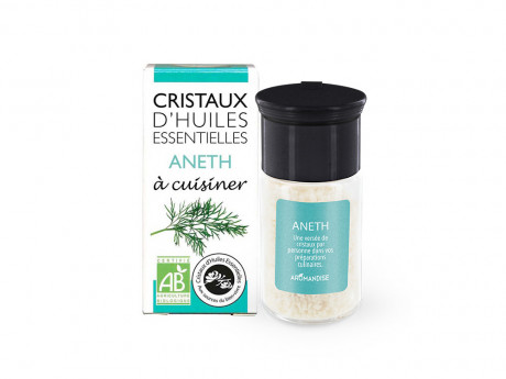 Cristaux d'huiles essentielles aneth