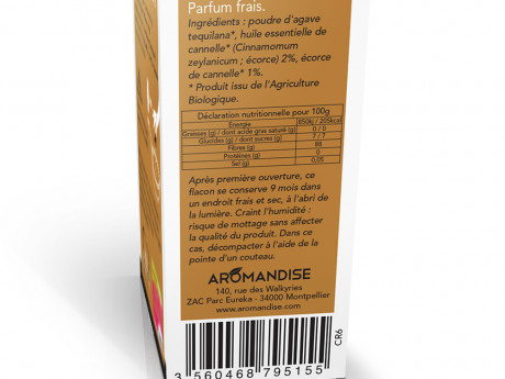 Cristaux d'huiles essentielles cannelle