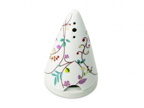 Lutin dffuseur porcelaine fleurs