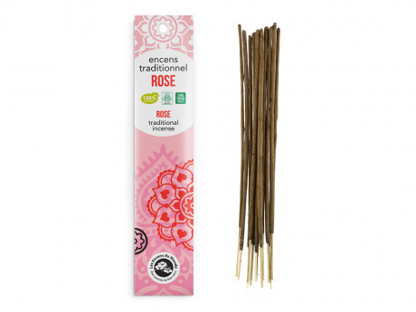 Encens indiens haute tradition rose
