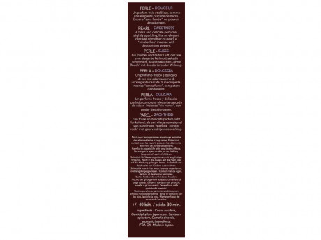 Encens precieux du japon karin perle