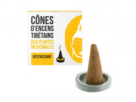 Cones d'encens tibetains destressant