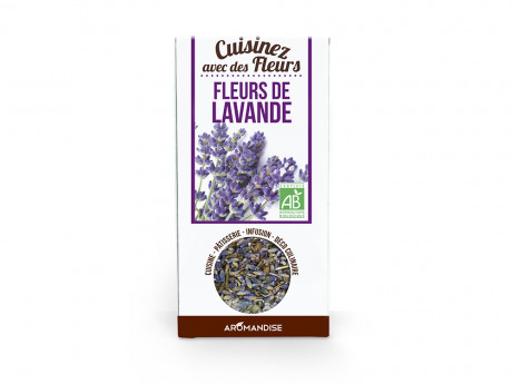 Fleurs a croquer fleurs de lavande