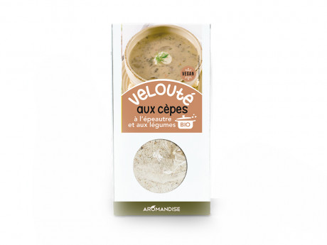 Veloute aux cepes bio Aromandise