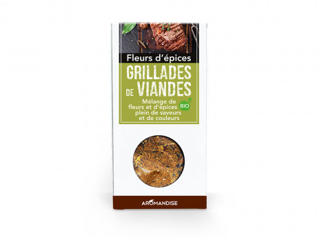 Fleurs d'epices grillades de viandes Aromandise
