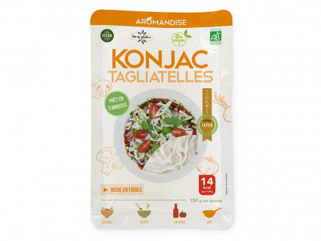 Tagliatelles de konjac et riz