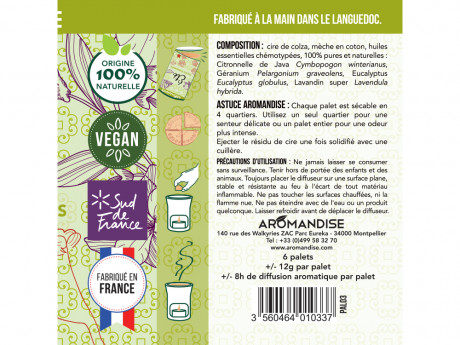 Palets fondants été