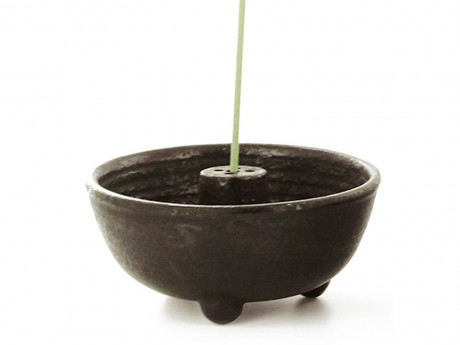 Porte-encens fontaine noire Aromandise