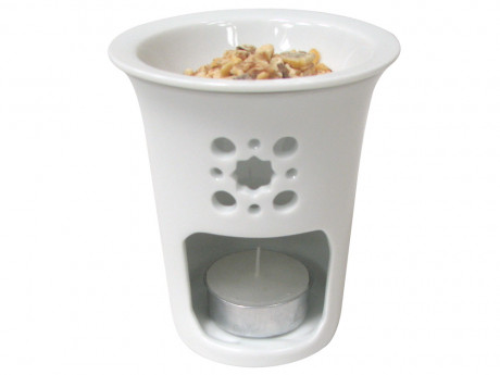 Diffuseur a bougies porcelaine "chauffe-plat"