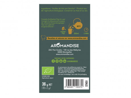 Sencha de uji infusettes