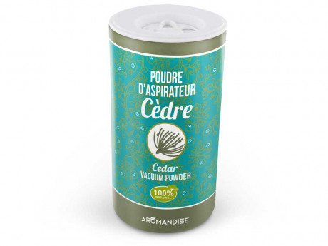 Poudre d'aspirateur cedre Aromandise