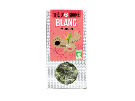 Thes d'origine blanc pivoine blanche bio Aromandise