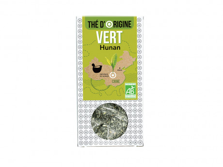 Thes d'origine vert wu yuan bio Aromandise