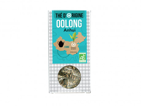 Thes d'origine bleu-vert oolong bio Aromandise