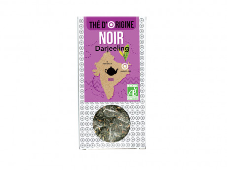 Thes d'origine noir darjeeling bio Aromandise