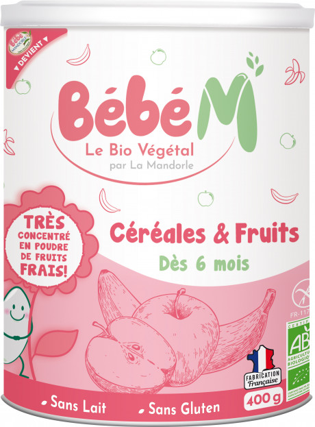 Céréales et Fruits - Dès 6 mois