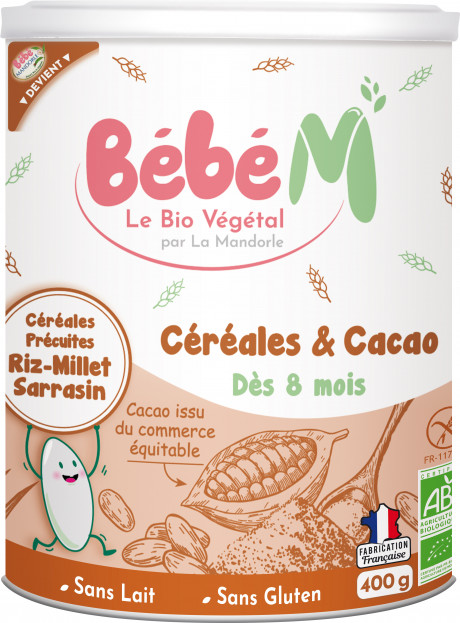 Céréales et Cacao - Dès 8 mois