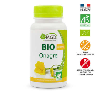 Onagre (huile 1ère pression à froid + vit.E) 