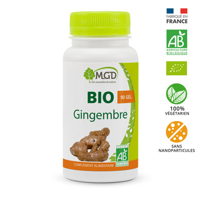 Gingembre (rhizome, Zingiber officinale)