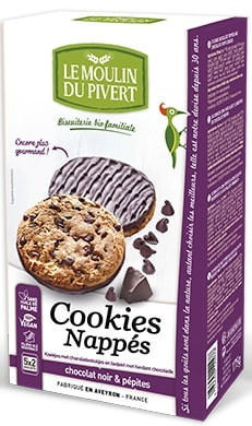 Cookies Nappé Chocolat Noir 