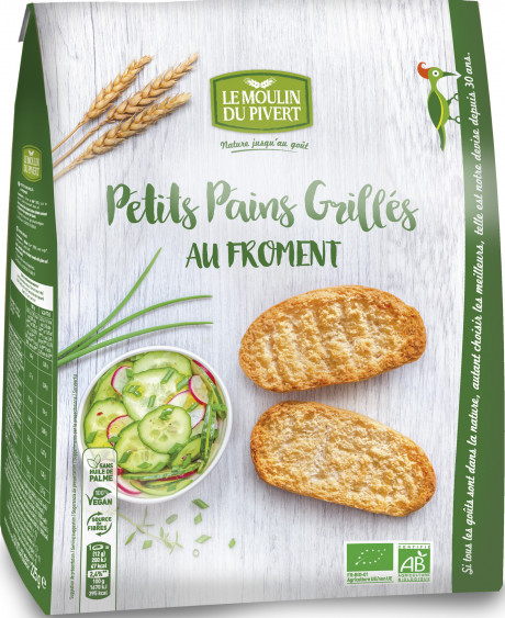 Petits Pains Grillés Froment 