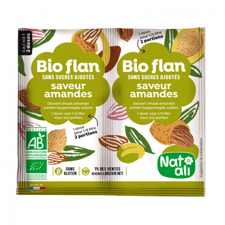 Bioflan saveur amande