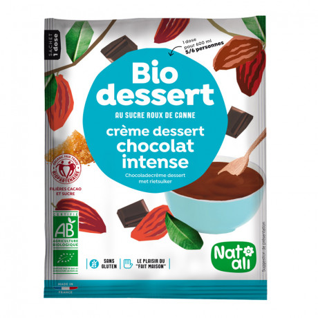 Crème chocolat intense (5-6 personnes)