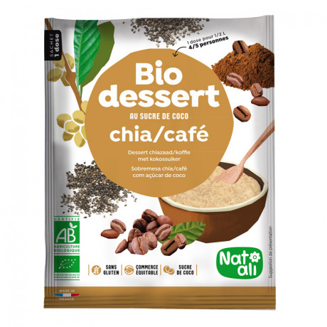 Crème chia-café